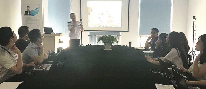 藍鷗武漢校區舉辦“珍惜生命，關愛健康”知識講座